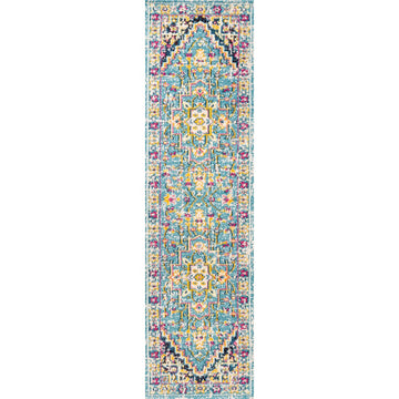 Brooklyn Geometric Medallion Area Rug